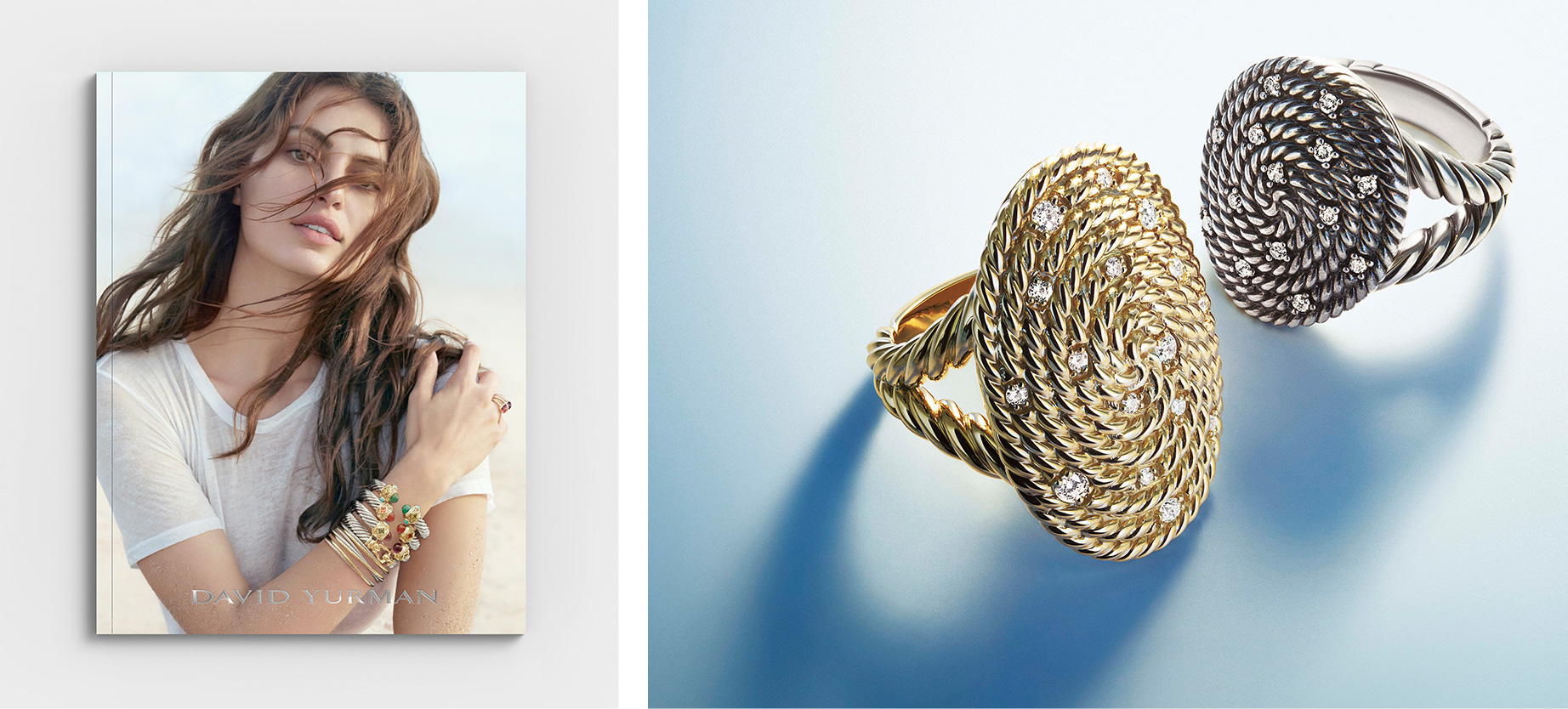 David Yurman Catalog Cover and Jewelry Image