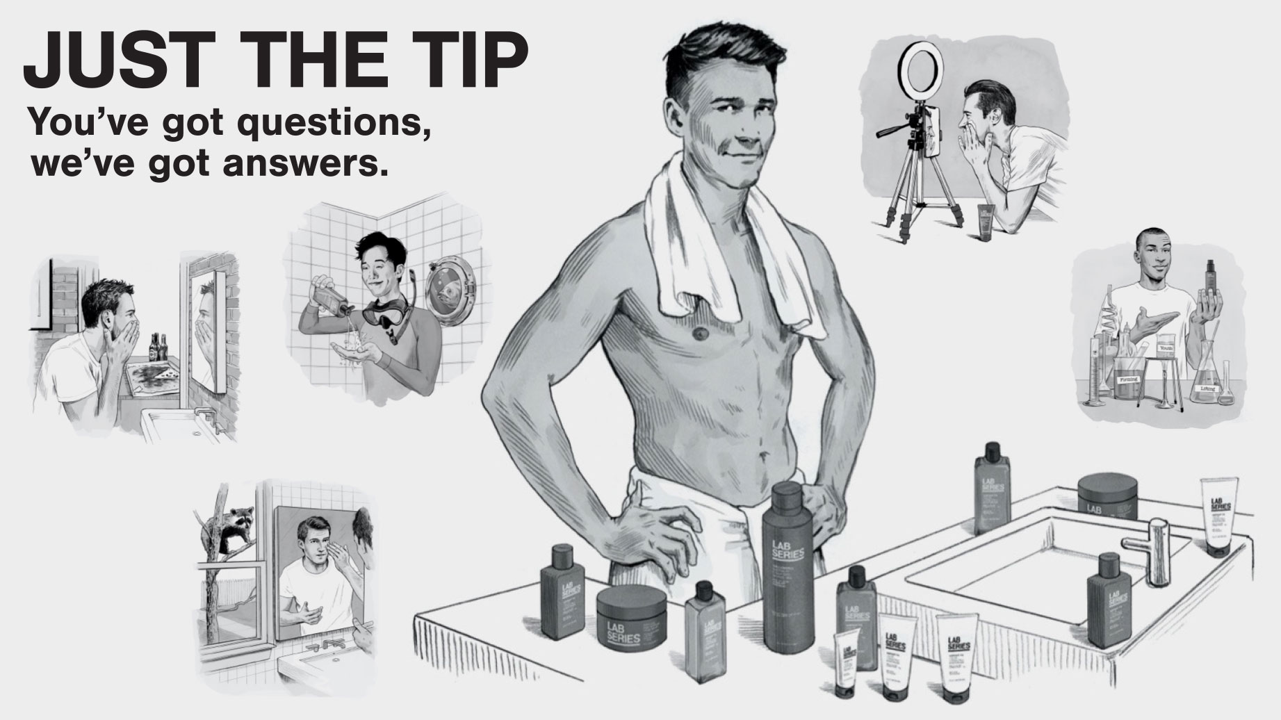 LAB SERIES Tips and Tricks