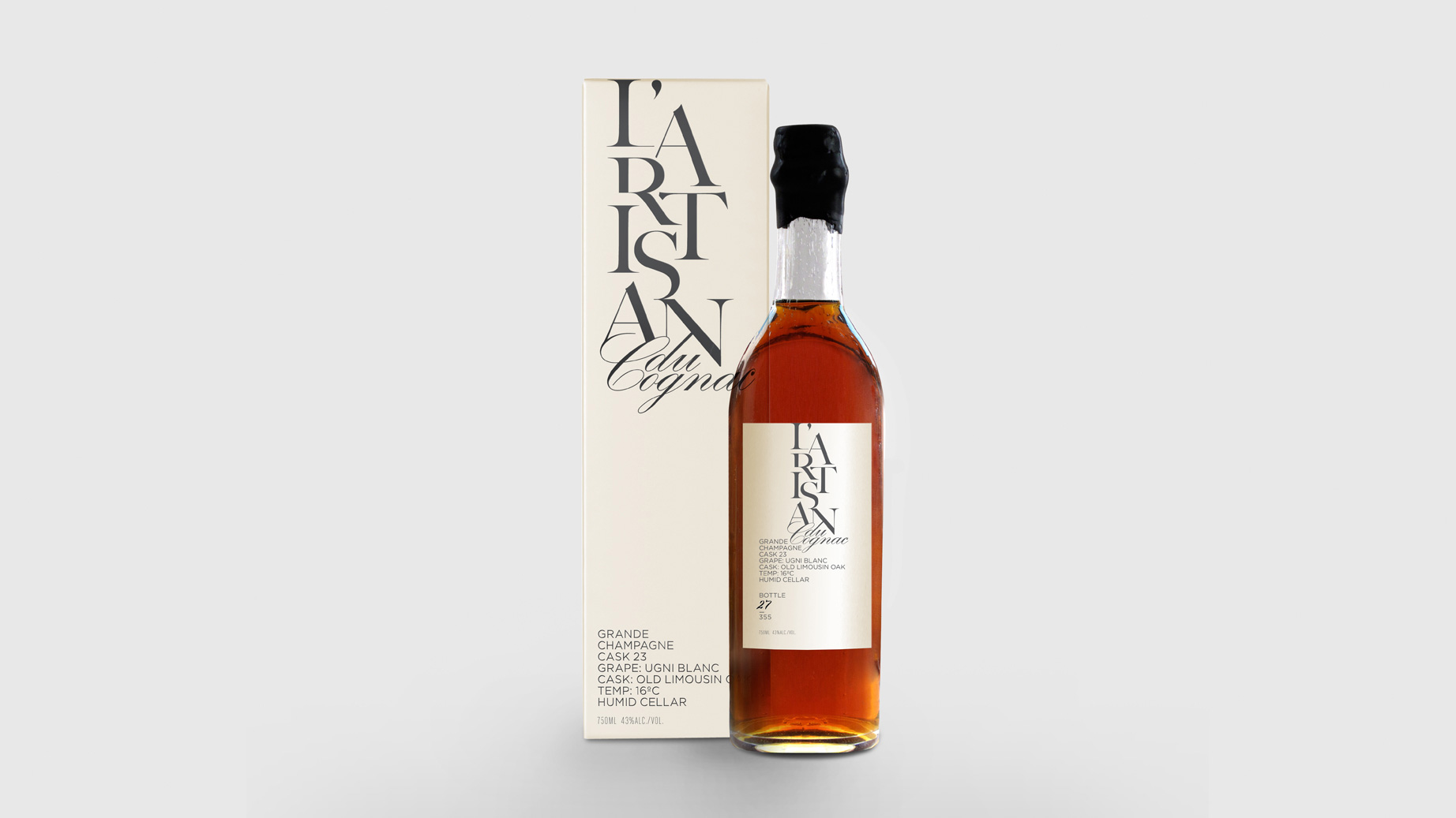 L'Artisan Bottle and Packaging Design