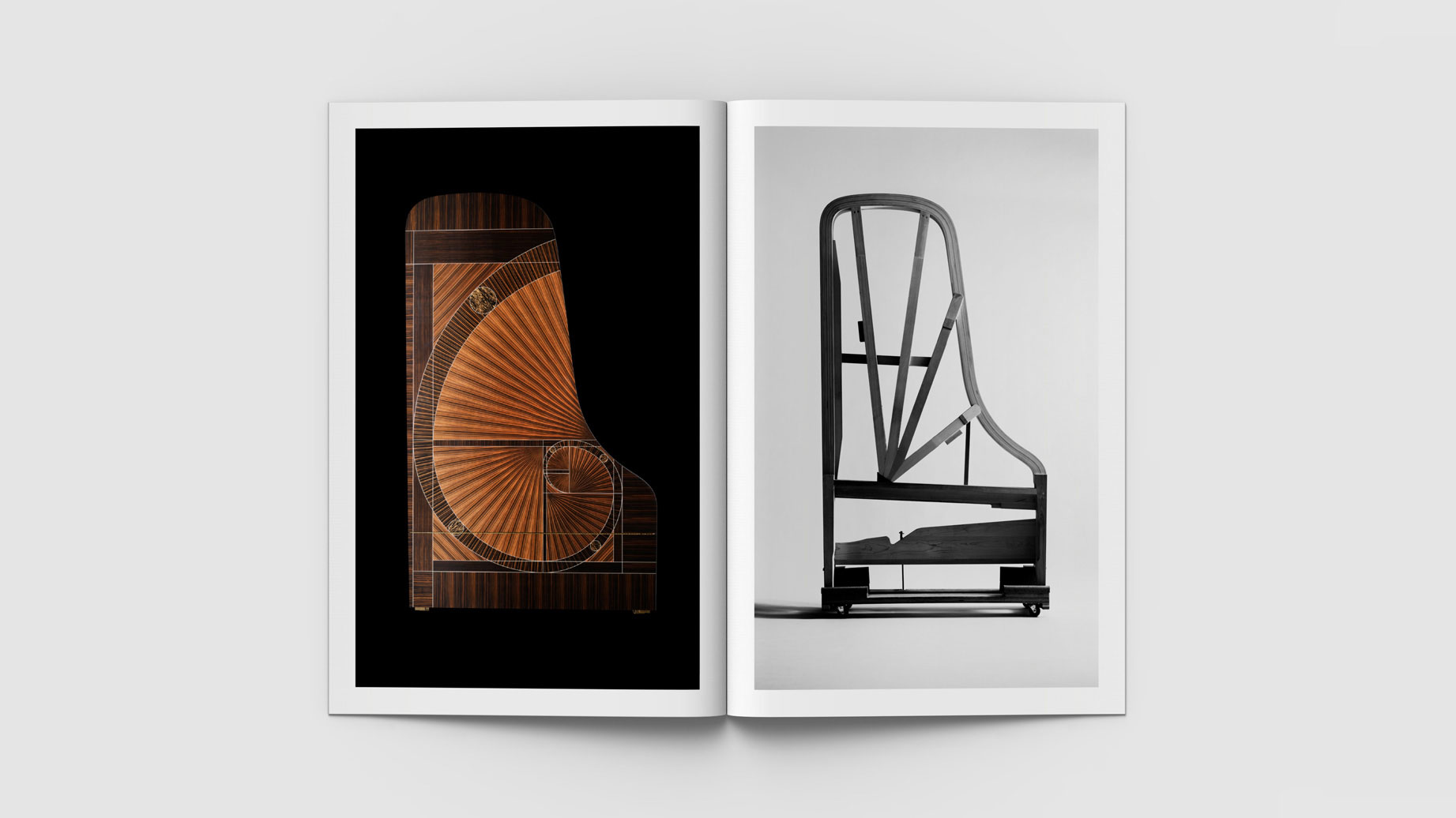 Steinway and Sons, 1 in 100,000 Limited Edition Book Spread, Editorial Design