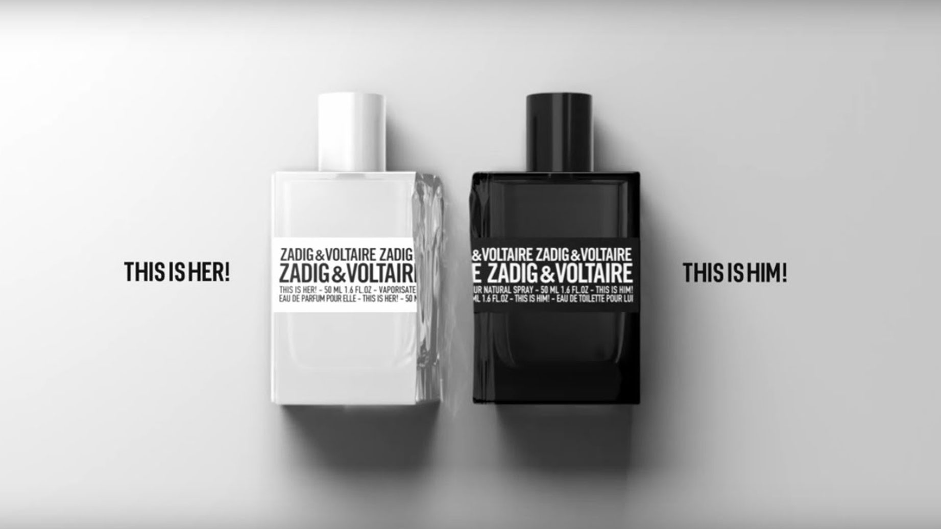 Zadig and Voltaire Fragrance Packaging